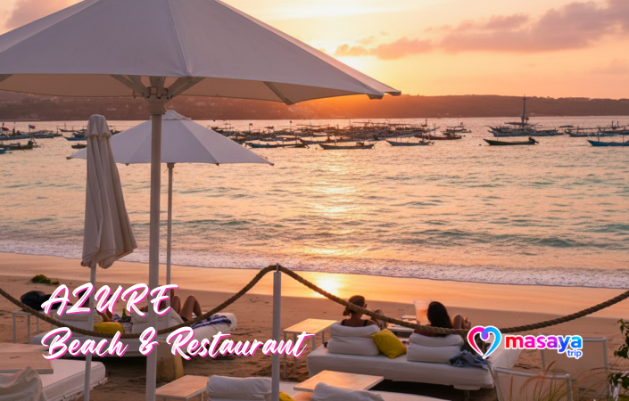 Azure Beach Club & Restaurant @jimbaran