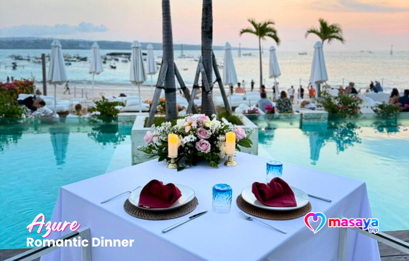 Azure Beach Club & Restaurant @jimbaran thumbnail 2