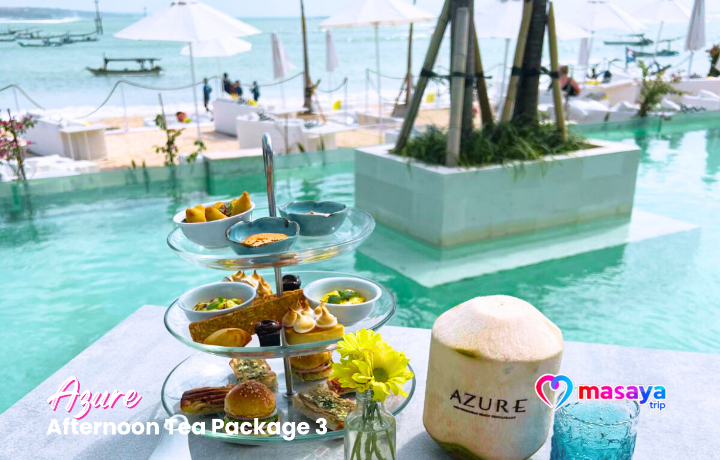 Azure Beach Club & Restaurant @jimbaran thumbnail 4