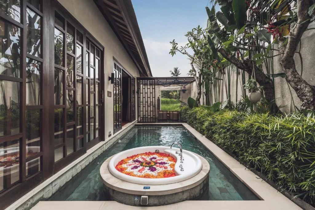 Grand One Bedroom Rice Field View Villa with Private Pool and Jacuzzi