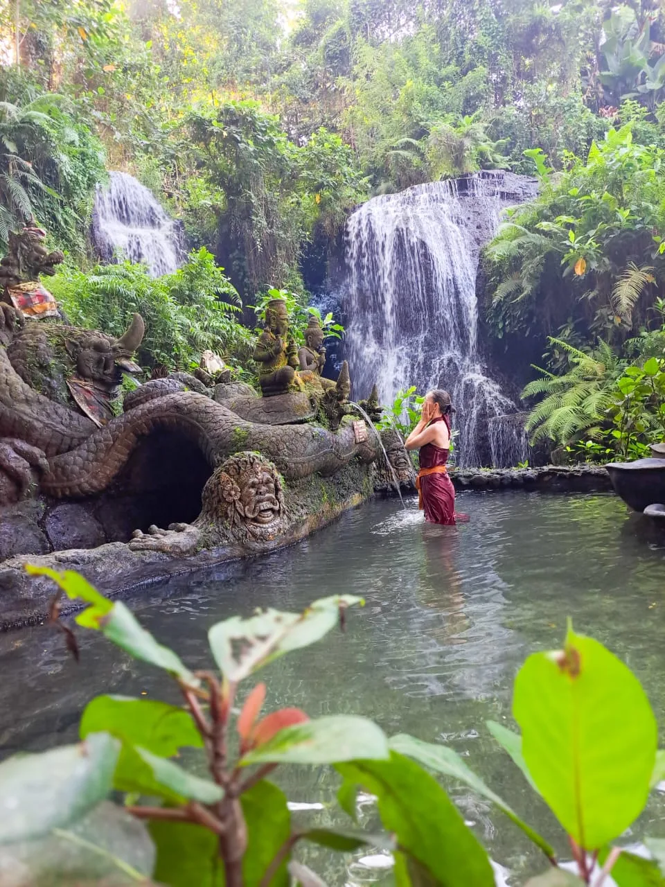 Taman Beji Griya Waterfall photo 3